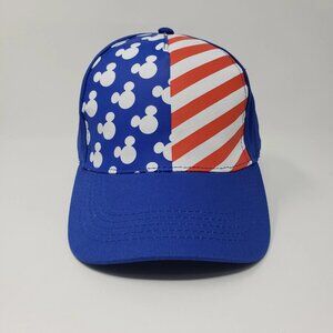 Youth Disney Mickey Mouse Patriotic Adjustable Snapback  Baseball Cap